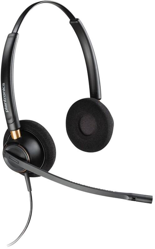 poly EncorePro 520 Bedraad Headset Over het hoofd QD Noise-cancelling microfoon Stereo