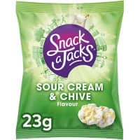 Snack a Jacks Sour Cream & Chives Rijstwafels 8 Stuks à 23 g 