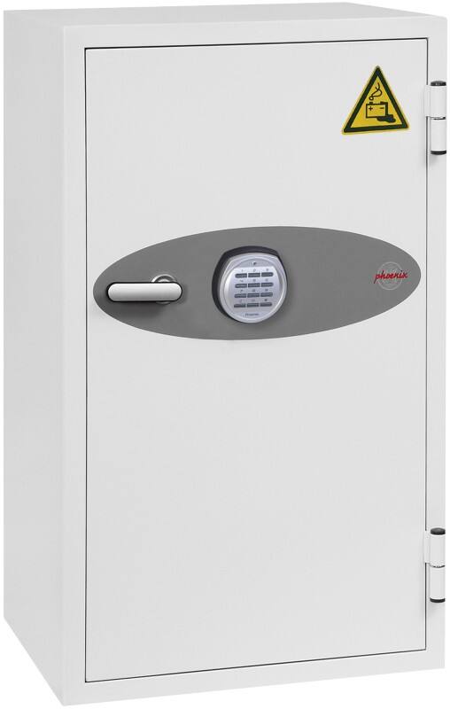 Phoenix Battery Fighter Veiligheidskluis Elektronisch slot 163 L BS0444E Wit
