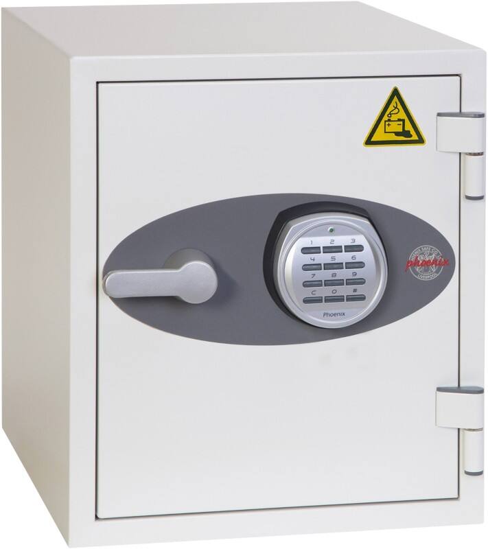 Phoenix Battery Titan Veiligheidskluis Elektronisch slot 25 L BS1282E Wit