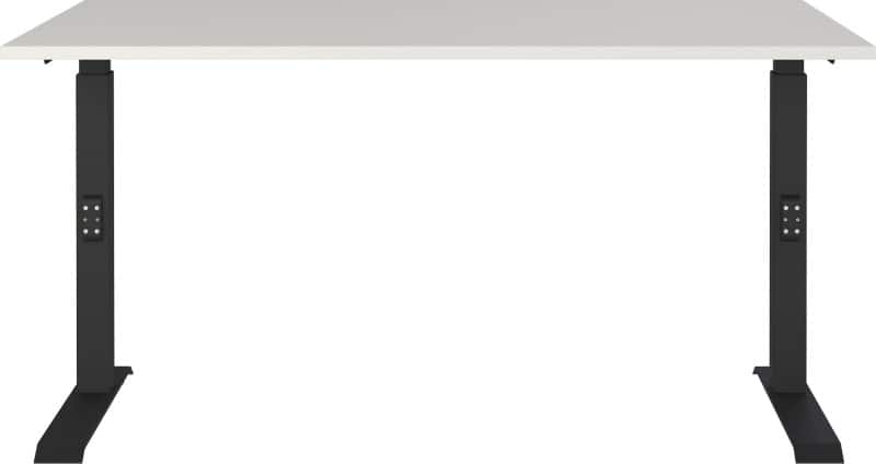 GERMANIA AGENDA In hoogte verstelbaar Bureau Lichtgrijs 1.400 (B) x 800 (D) x 910 (H) mm