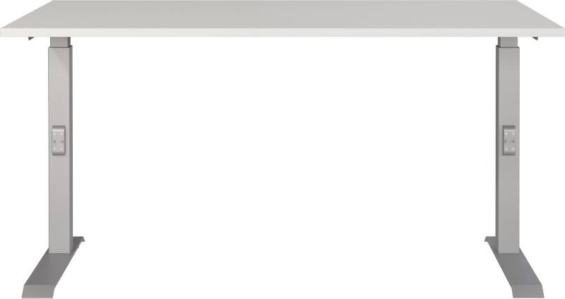 GERMANIA AGENDA In hoogte verstelbaar Bureau Lichtgrijs 1.400 (B) x 800 (D) x 910 (H) mm