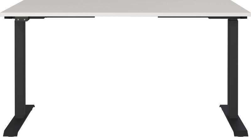 GERMANIA AGENDA Elektronisch in hoogte verstelbaar Bureau Lichtgrijs 1.400 (B) x 800 (D) x 1.200 (H) mm