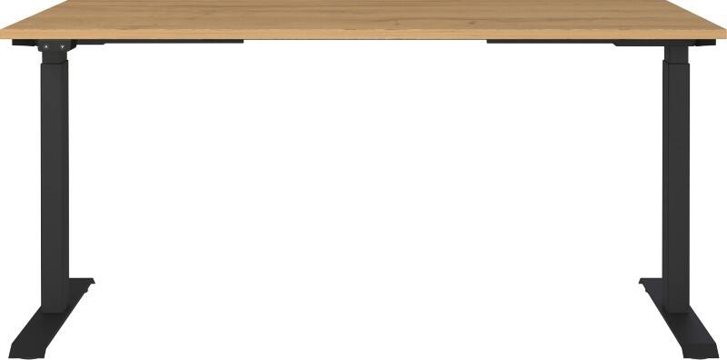 GERMANIA AGENDA Elektronisch in hoogte verstelbaar Bureau Eiken 1.600 (B) x 800 (D) x 1.200 (H) mm