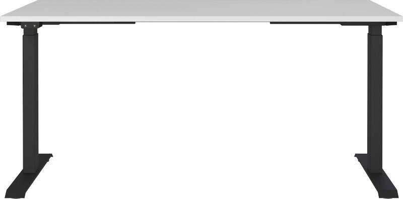 GERMANIA AGENDA Elektronisch in hoogte verstelbaar Bureau Lichtgrijs 1.600 (B) x 800 (D) x 1.200 (H) mm