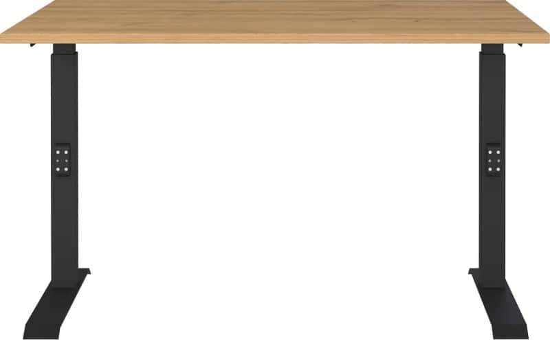 GERMANIA AGENDA In hoogte verstelbaar Bureau Eiken 1.200 (B) x 800 (D) x 910 (H) mm