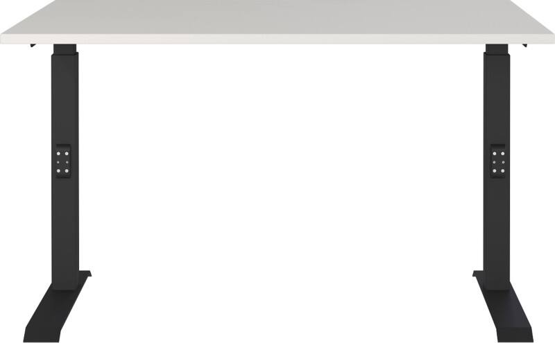 GERMANIA AGENDA In hoogte verstelbaar Bureau Lichtgrijs 1.200 (B) x 800 (D) x 910 (H) mm