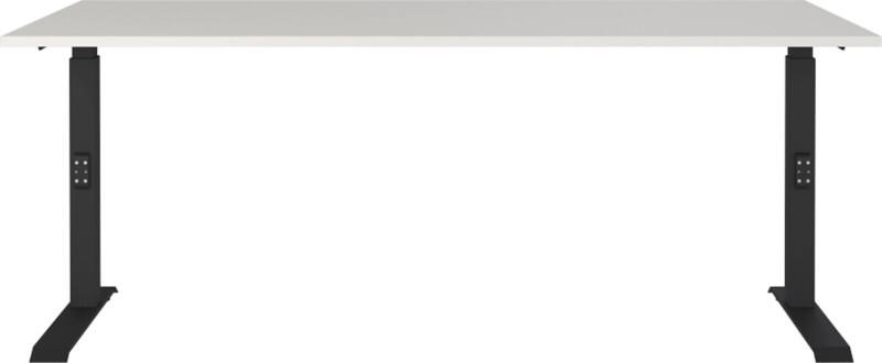 GERMANIA AGENDA In hoogte verstelbaar Bureau Lichtgrijs 1.800 (B) x 800 (D) x 910 (H) mm
