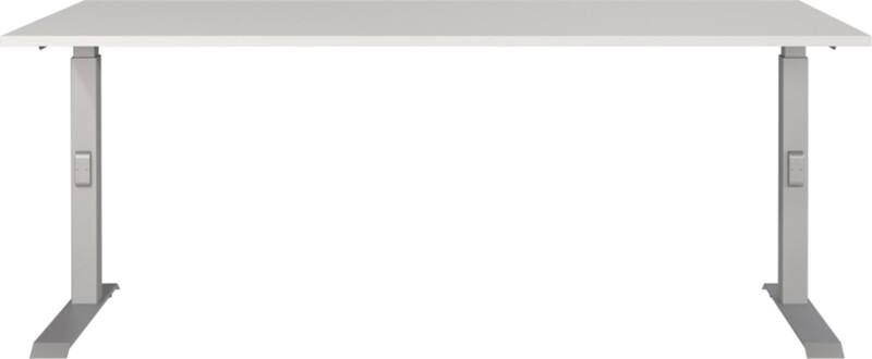 GERMANIA AGENDA In hoogte verstelbaar Bureau Lichtgrijs 1.800 (B) x 800 (D) x 910 (H) mm