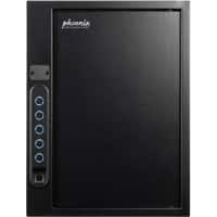 Phoenix Fingerprint Sleutelkluis 60 Haken Vingerafdrukslot KS0021F Zwart 4,5 L