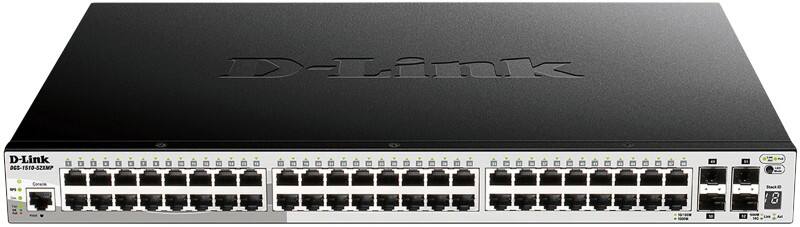 D-Link DGS-1510-20/E Netwerk Schakelaar Managed L2/L3 Gigabit Ethernet (10/100/1000) 1U Grijs
