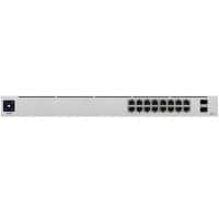 Ubiquiti UniFi 16-Poorten Schakelaar PoE Managed L2/L3 Gigabit Ethernet (10/100/1000) Power over Ethernet (PoE) 1U Zilver