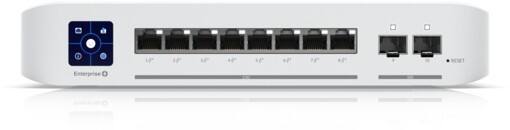 Ubiquiti UniFi Enterprise 8 PoE Schakelaar Managed L3 2.5G Ethernet (100/1000/2500) Power over Ethernet (PoE) RVS (Roestvrij staal)
