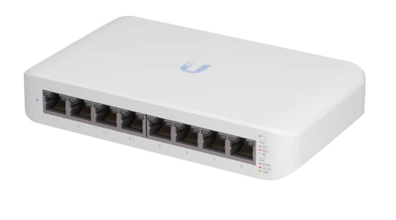 Ubiquiti UniFi Schakelaar Lite 8 PoE Managed L2 Gigabit Ethernet (10/100/1000) Power over Ethernet (PoE) Wit