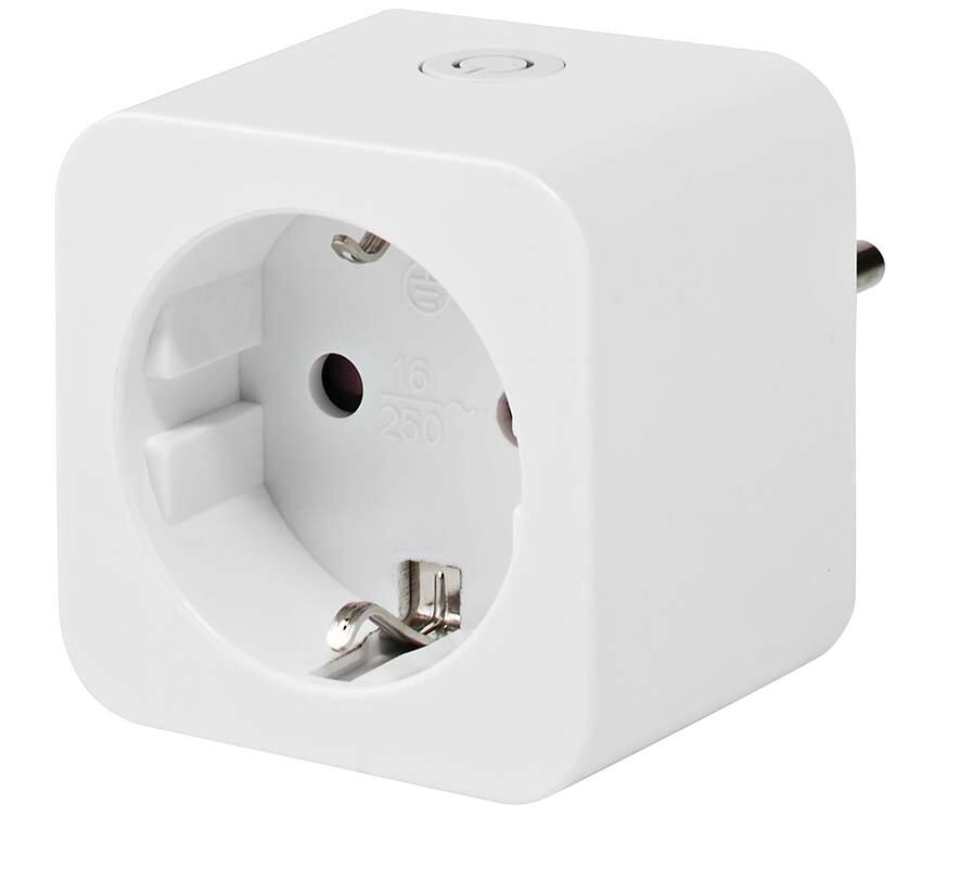 Nedis Slimme stekker WIFIP121FWT 1 stopcontact
