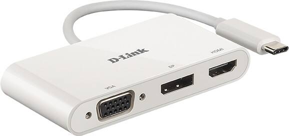 D-Link USB-multipoort-hub DUB-V310 Wit