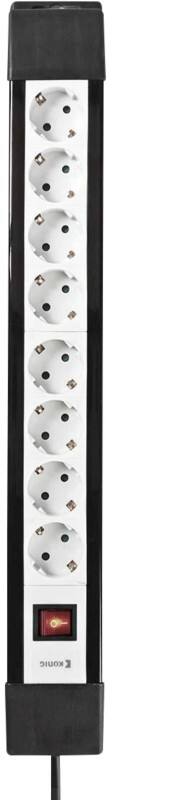 Nedis Stekkerdoos 8 Stopcontacten 3 m