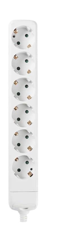 Nedis Stekkerdoos 6 Stopcontacten