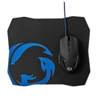 Nedis Muis en muismat GMMP110BK Zwart