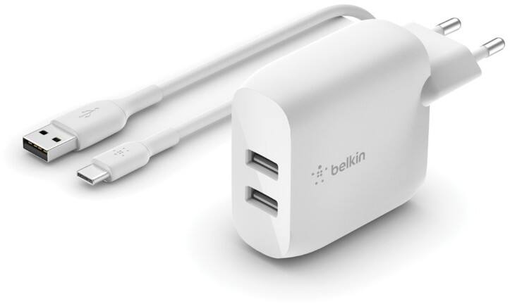 Belkin USB-wandlader Wit