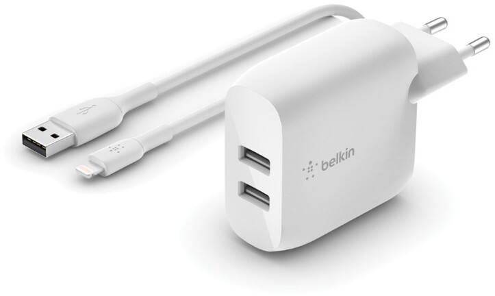 Belkin USB-wandlader Wit