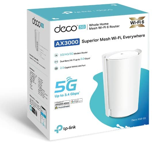 TP-LINK 5 GB AX3000 Whole Home Mesh WiFi-systeem