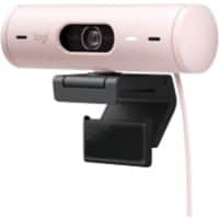 Logitech Webcam 1920 x 1080 pixels Full HD Microfoon inbegrepen Wit