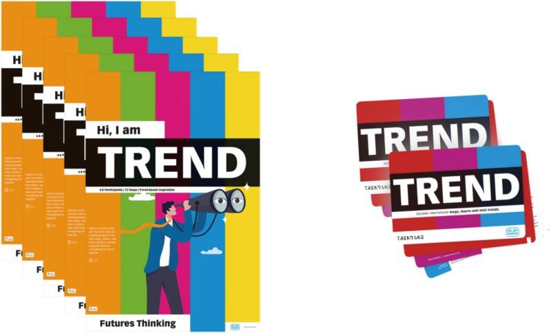 PLAYROOM Presentatieset Papier 205 (B) x 155 (D) x 700 (H) mm Kleurenassortiment 868919000