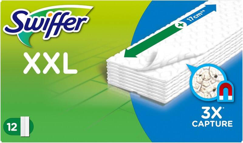 Swiffer XXL Droge Vloerdoekjes Navullingen 12 Stuks