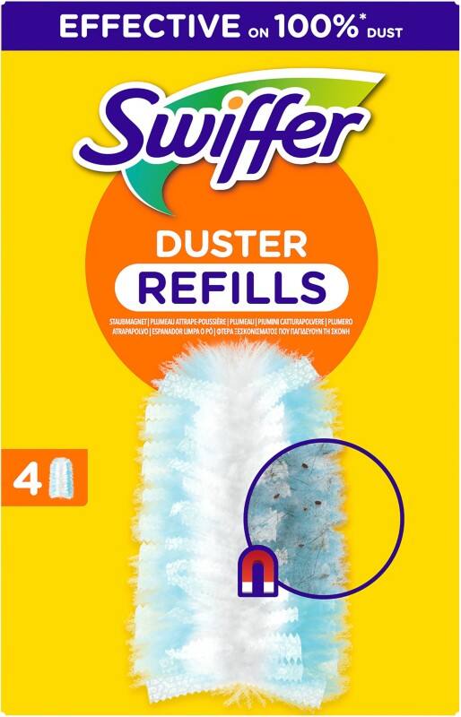 Swiffer Plumeau Navullingen - 4 Stuks