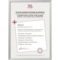 walther design A4 Fotolijst Zilver Aluminium AJ130S 21,8 (b) x 1,8 (d) x 30,7 (h) cm