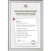 walther design A4 Fotolijst Zilver Kunststof KP130S 23,8 (b) x 1,7 (d) x 32,8 (h) cm