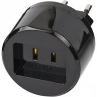 brennenstuhl Wereldreisadapter Type A Type C BN-1508500010 Zwart