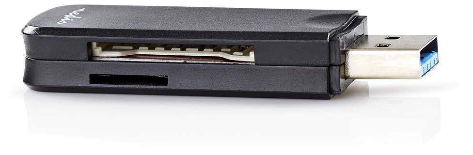 Nedis Kaartlezer Zwart MICROSD USB 3.2 GEN1 CRDRU3100BK