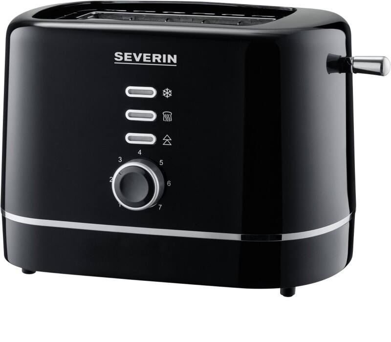SEVERIN AT 4321 Broodrooster 2 L 850 W Zwart