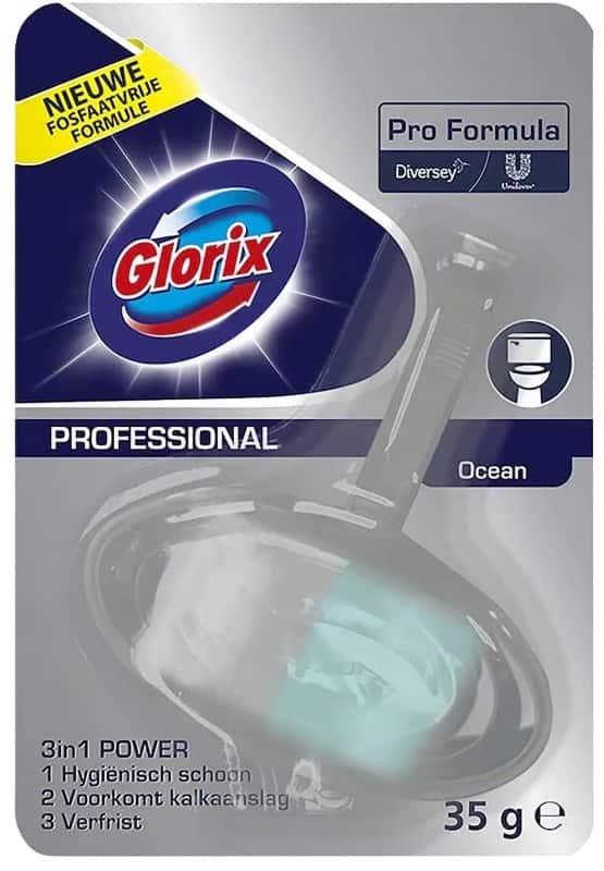 Glorix Professional Toiletblok Ocean fresh 12 Stuks