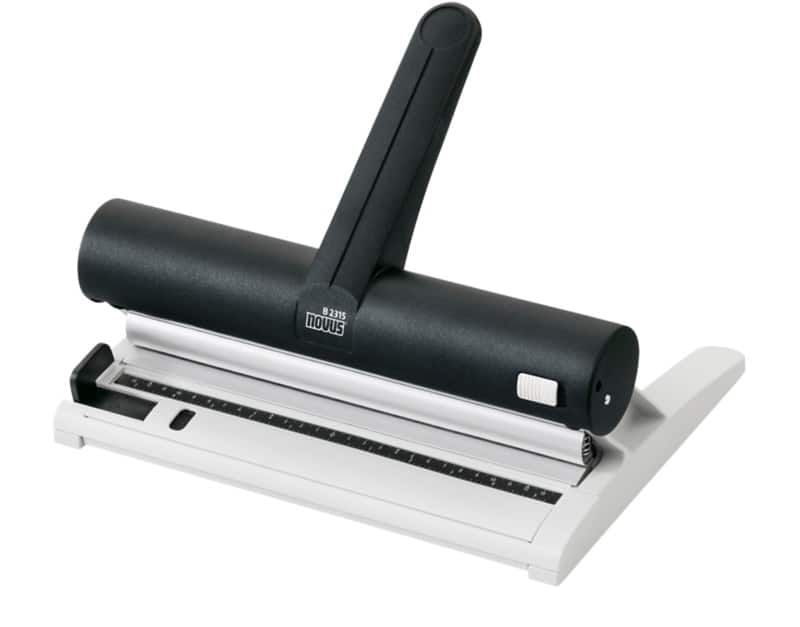 Novus 23 Gaten Perforator Metaal 15 Vellen B2315 Grijs, zwart A4