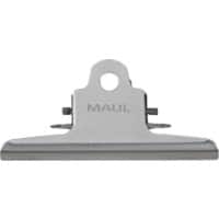 Maul Foldback clips Metaal 20 mm Zilver Niet magnetisch