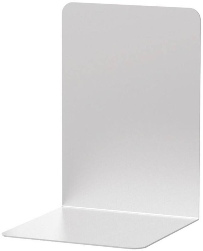 Maul Boekensteunen Aluminium Zilver 12 x 12 x 17 cm 2 Stuks