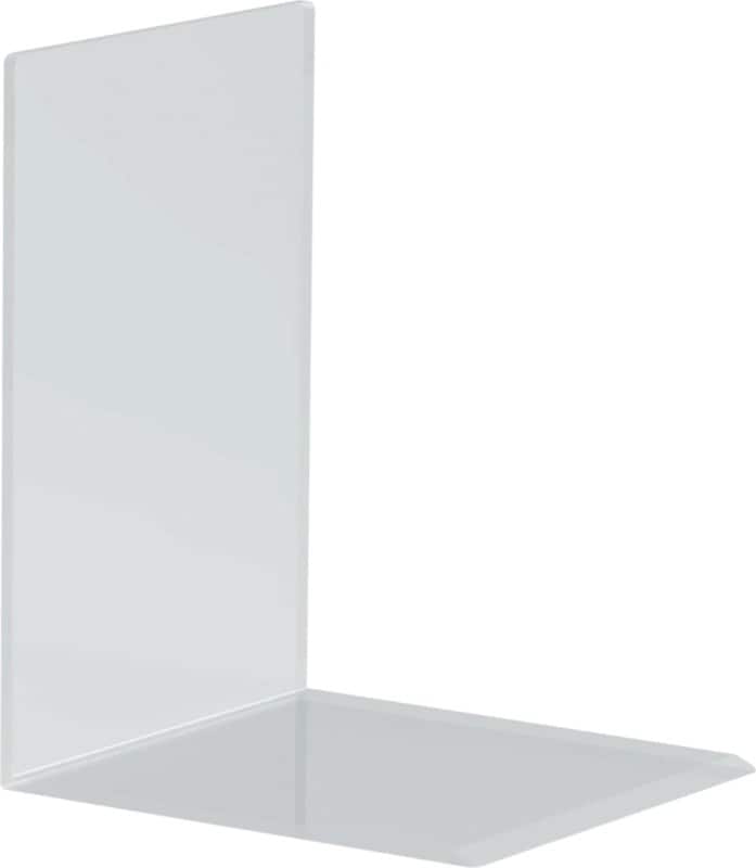Maul Boekensteunen Acryl Transparant 15 x 16 x 21 cm 2 Stuks