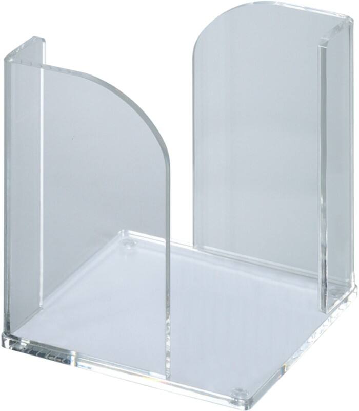 Maul Memoblaadjeshouder Acryl Transparant 700 Vellen 10,2 x 10,2 x 10,7 cm