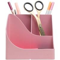 Exacompta AutentiK Pennenhouder 5 Compartimenten Kunststof Roze