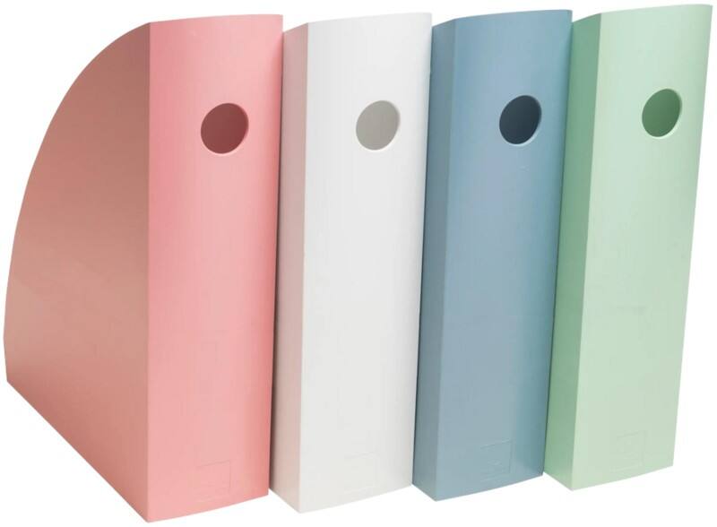 Exacompta AutentiK Tijdschriftencassette A4+ Kleurenassortiment 4 Stuks