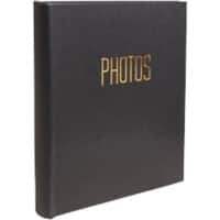 Exacompta Office By Me Fotoalbum Harde rug 29 x 32 cm Zwart 60 Vel