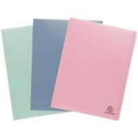 Exacompta AutentiK Showalbum 20 Vakken A4 Kleurenassortiment 3 Stuks