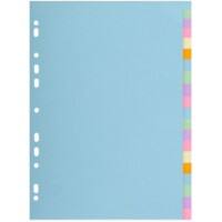 Exacompta Forever Blanco tabbladen Kleurenassortiment 20 tabs 170 g/m² Karton 2620E