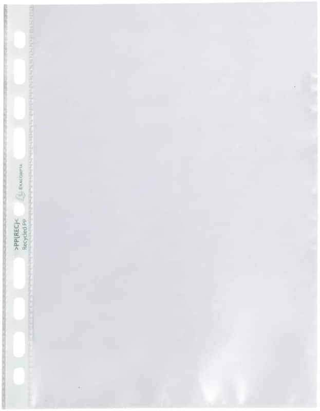 Exacompta Forever Showtassen Transparant 9 Gaten 51100E 50 Stuks