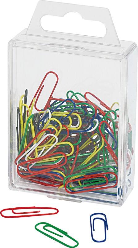WEDO Paperclips Metaal 20 mm Kleurenassortiment 100 stuks