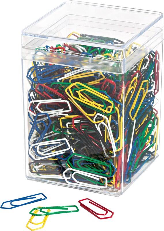 WEDO Paperclips Metaal 86 mm Kleurenassortiment 500 stuks