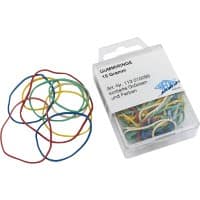 WEDO Elastieken 20 mm Ø Kleurenassortiment 15 Stuks